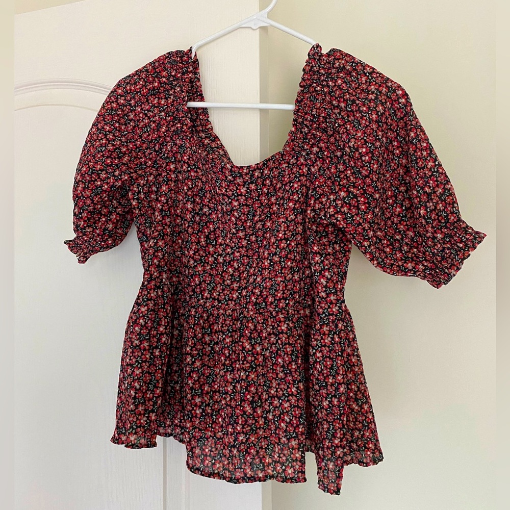 LOFT Peplum Top